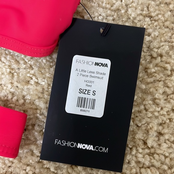 Fashion Nova | A Little Less Shade 2 Piece Swimwear - Picture 6 of 6